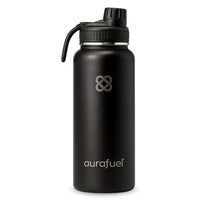 Stainless Steel Drink Bottle - Black